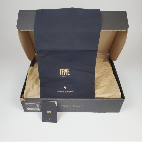 Frye Naomi Embroidered Flower Wheat Boots NWT - Picture 7 of 8